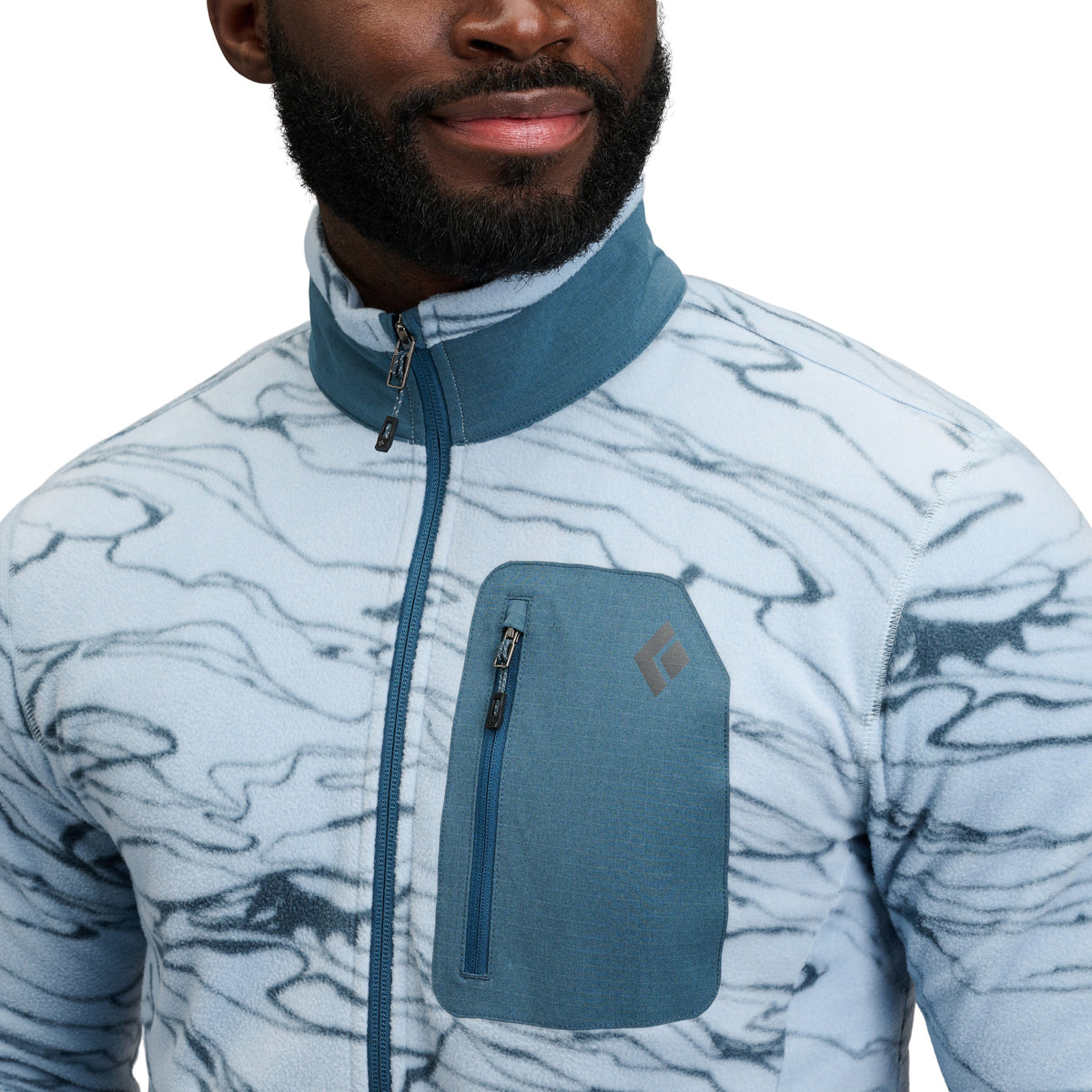Men's Rift Half-Zip Fleece Jacket | Black Diamond Classic