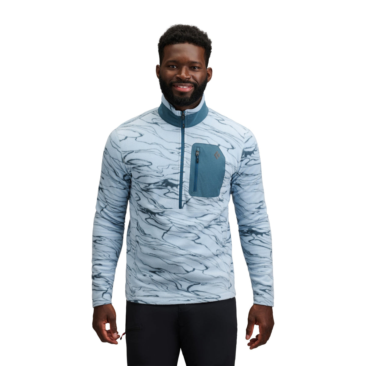 Men's Rift Half-Zip Fleece Jacket | Black Diamond Classic