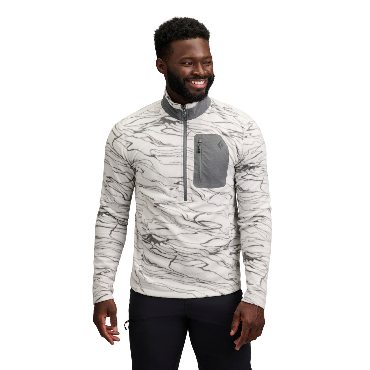 Men's Rift Half-Zip Fleece Jacket | Black Diamond Classic