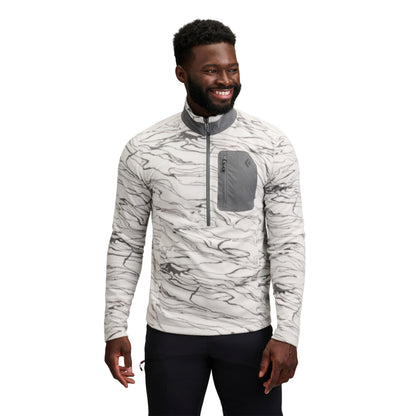 Men's Rift Half-Zip Fleece Jacket | Black Diamond Classic