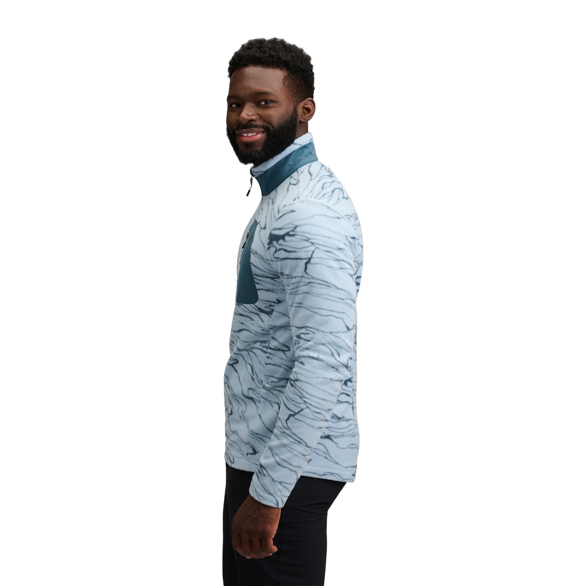 Men's Rift Half-Zip Fleece Jacket | Black Diamond Classic