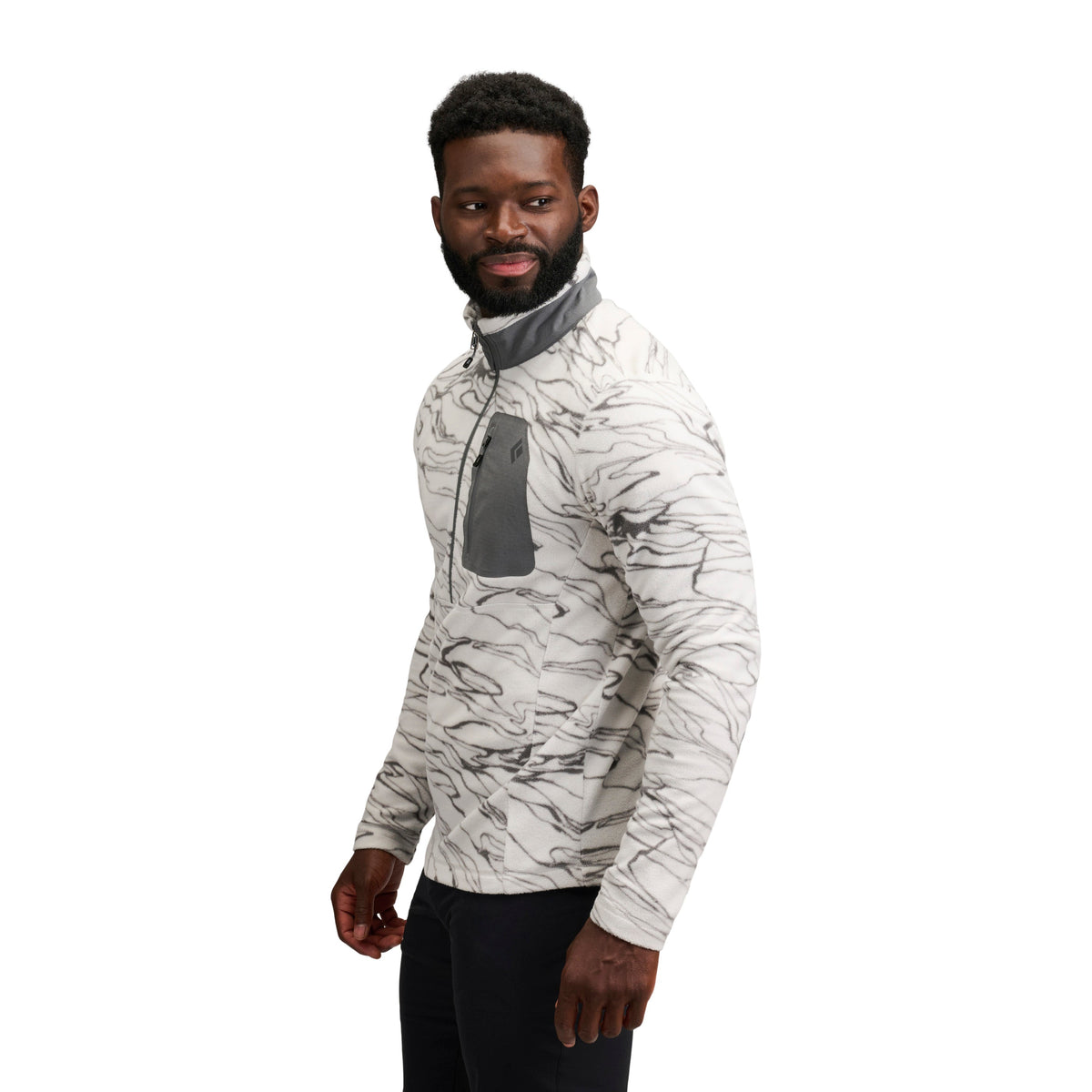 Men's Rift Half-Zip Fleece Jacket | Black Diamond Classic