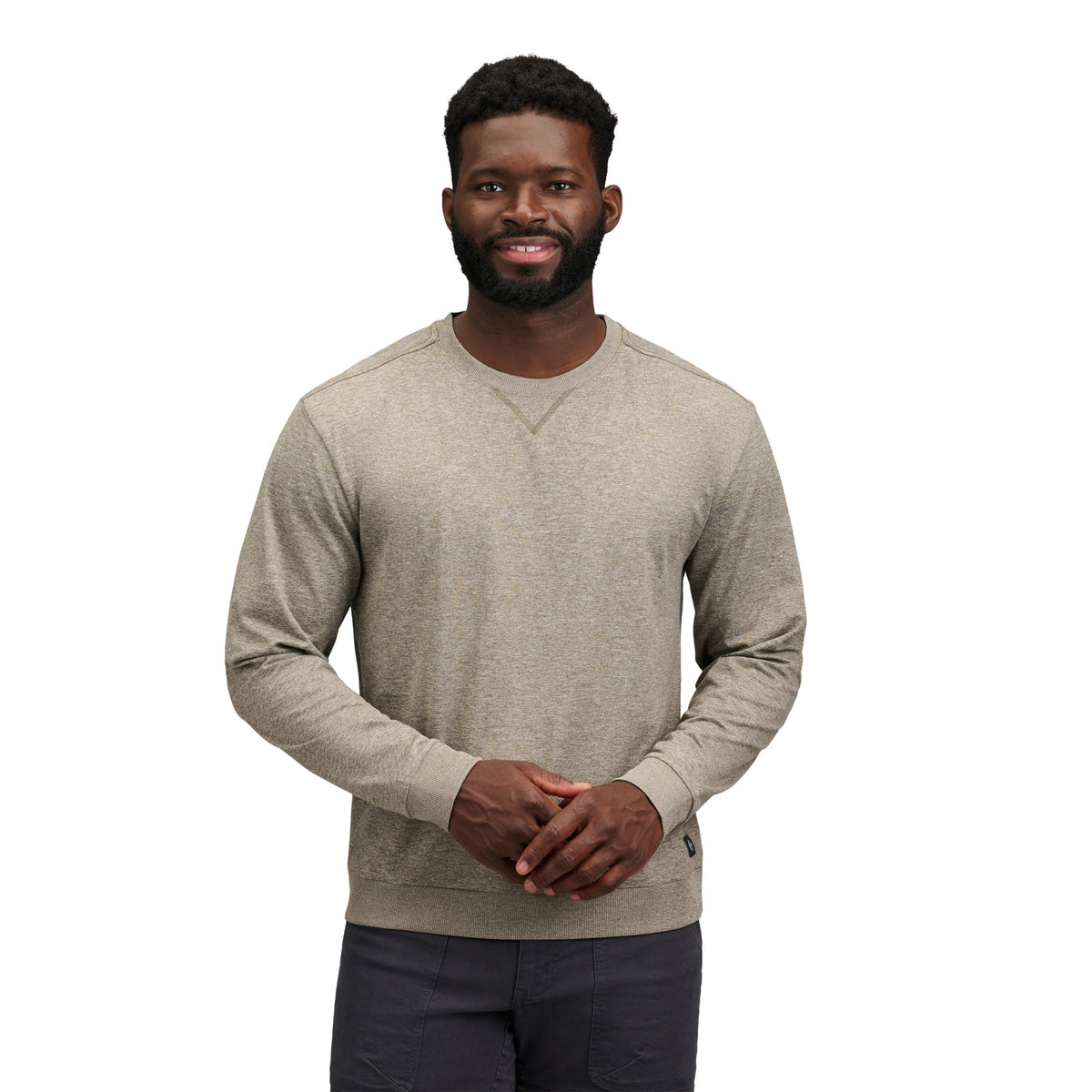 Men's Circuit Midlayer Crewneck | Black Diamond Essential