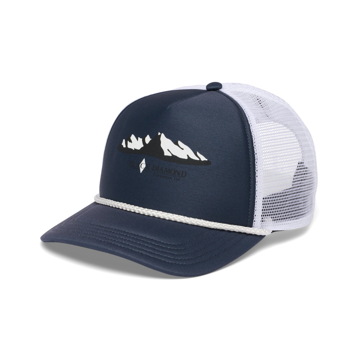 Flat Bill Trucker Hat | Black Diamond Trending
