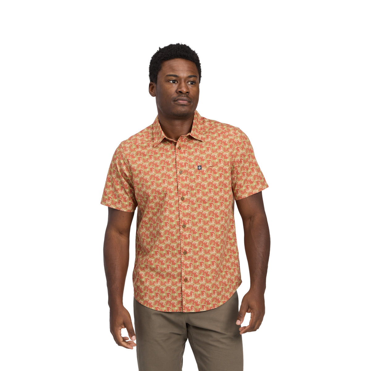 Men's Wingate Short Sleeve Shirt | Black Diamond Signature