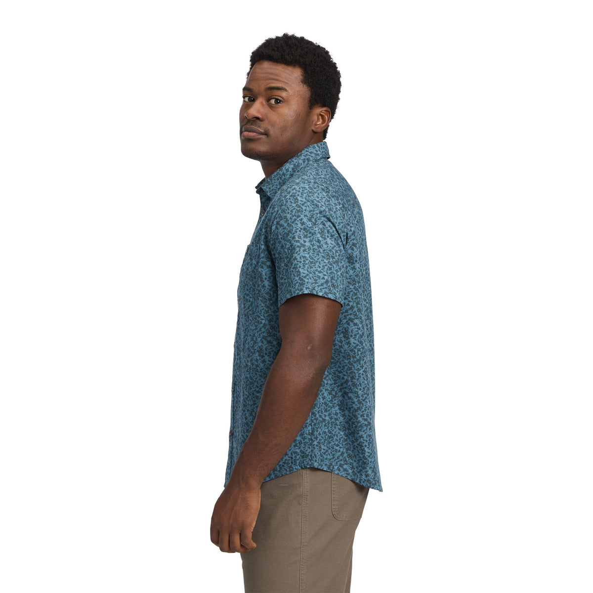 Men's Wingate Short Sleeve Shirt | Black Diamond Signature