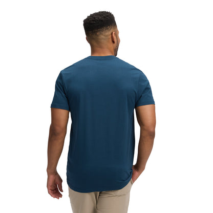 Men's Mini Stacked Short Sleeve Tee | Black Diamond Signature