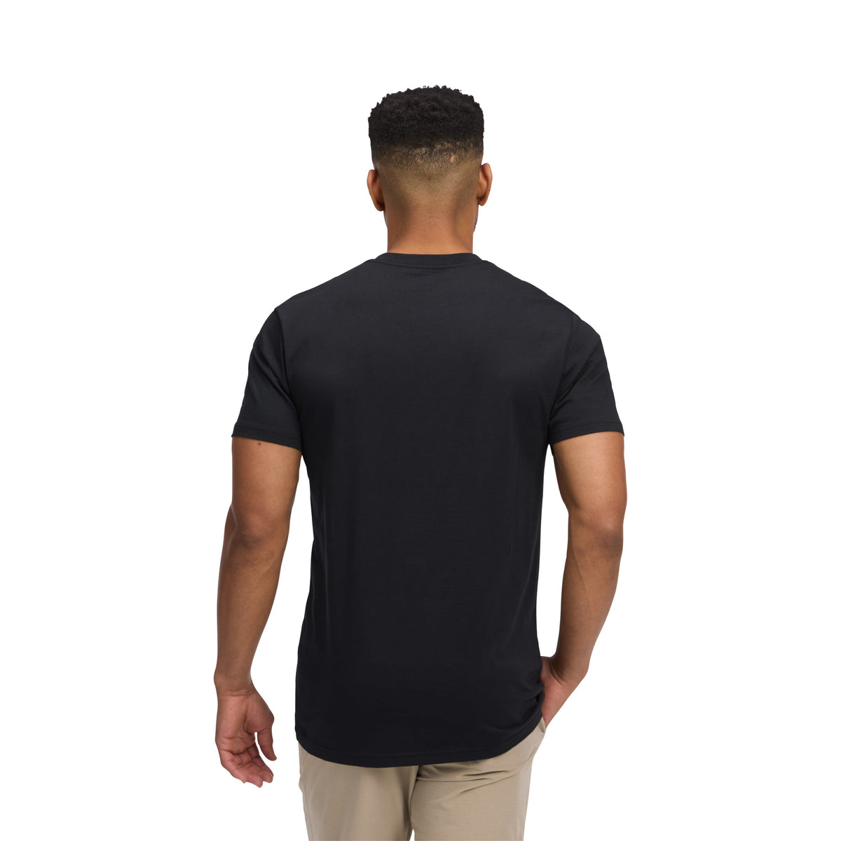 Men's Mini Stacked Short Sleeve Tee | Black Diamond Signature