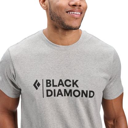 Men's Mini Stacked Short Sleeve Tee | Black Diamond Signature