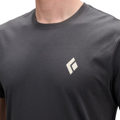 Men's BD Backcountry Stamp Short Sleeve Tee | Black Diamond Essential