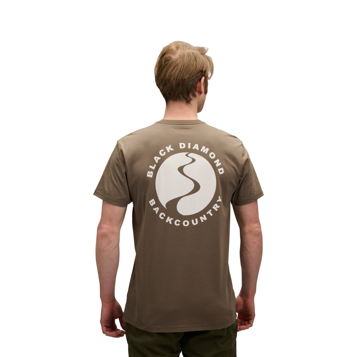 Men's BD Backcountry Stamp Short Sleeve Tee | Black Diamond Essential
