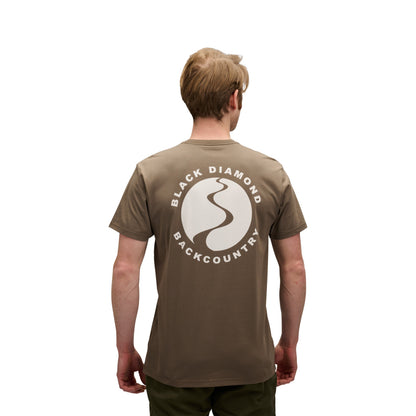 Men's BD Backcountry Stamp Short Sleeve Tee | Black Diamond Essential