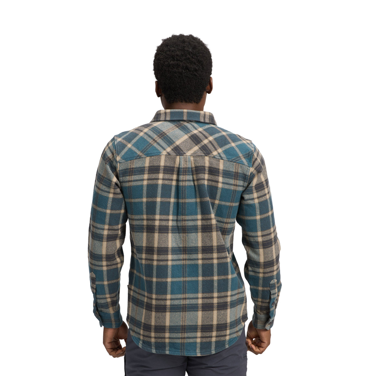 Men's Project Heavy Flannel | Black Diamond Signature