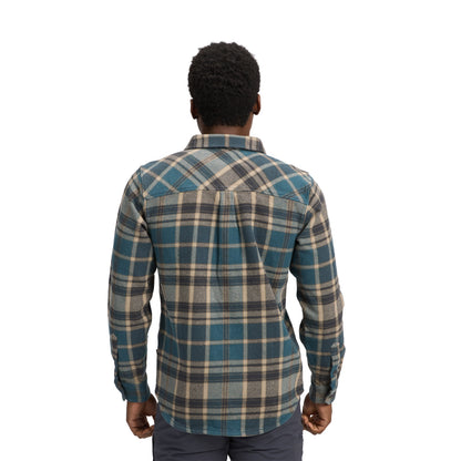 Men's Project Heavy Flannel | Black Diamond Signature