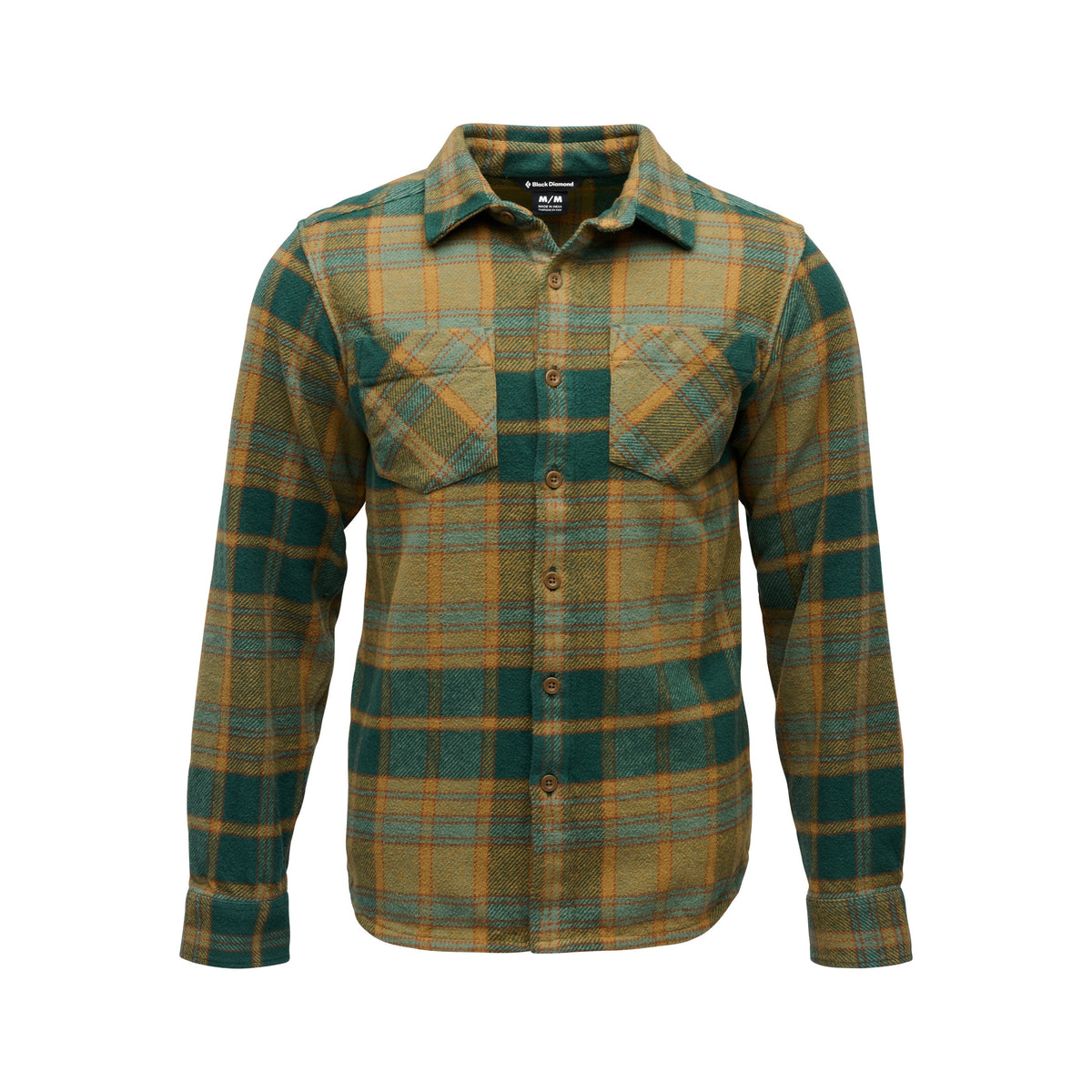 Men's Project Heavy Flannel | Black Diamond Signature