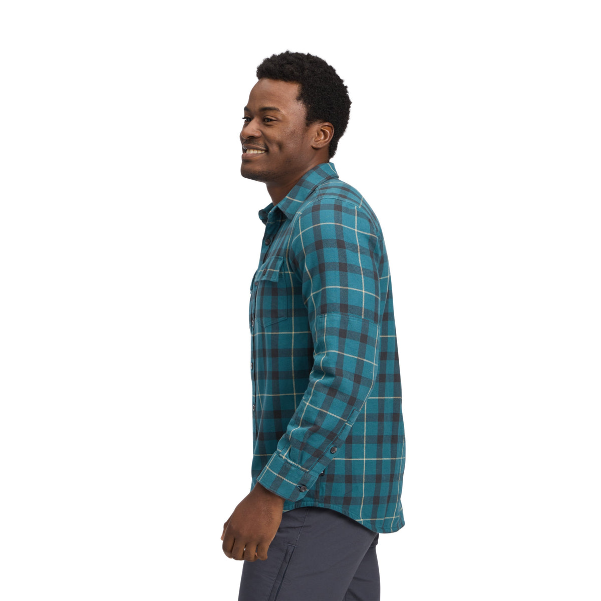Men's Project Twill Long Sleeve Shirt | Black Diamond Essential
