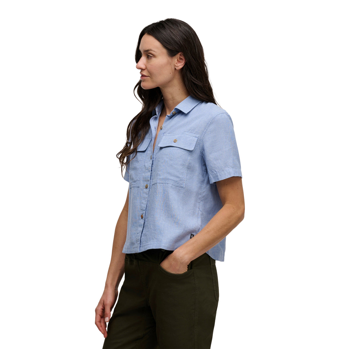 Women's Scenic Route Short Sleeve Shirt | Black Diamond Exclusive