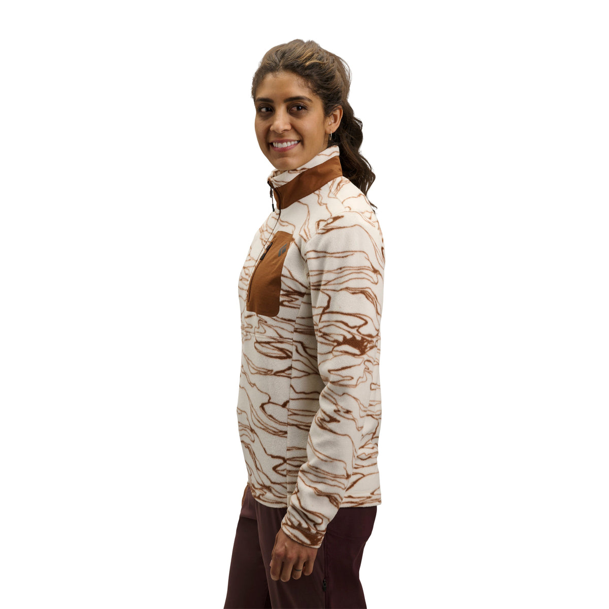 Women's Rift Half-Zip Fleece Jacket | Black Diamond Essential
