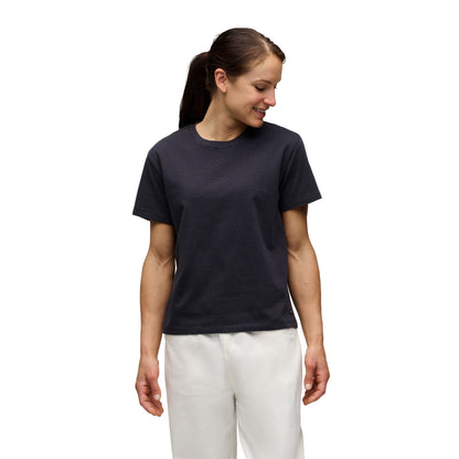 Women's BD Stripe Short Sleeve Tee Long | Black Diamond Classic