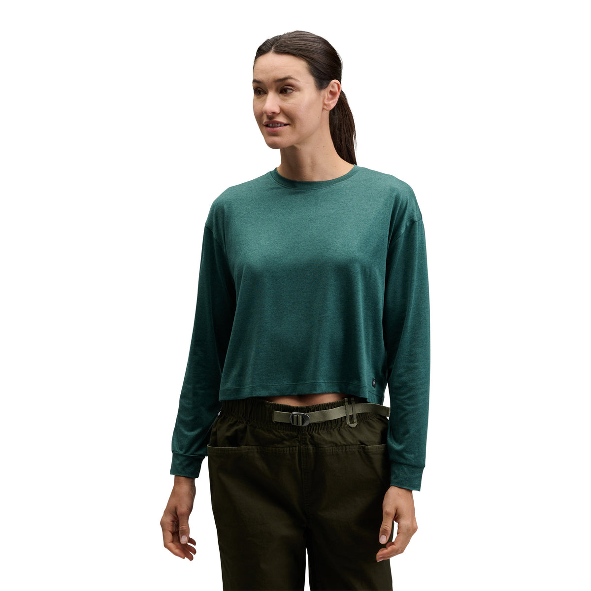 Women's Circuit Long Sleeve Tee | Black Diamond Essential