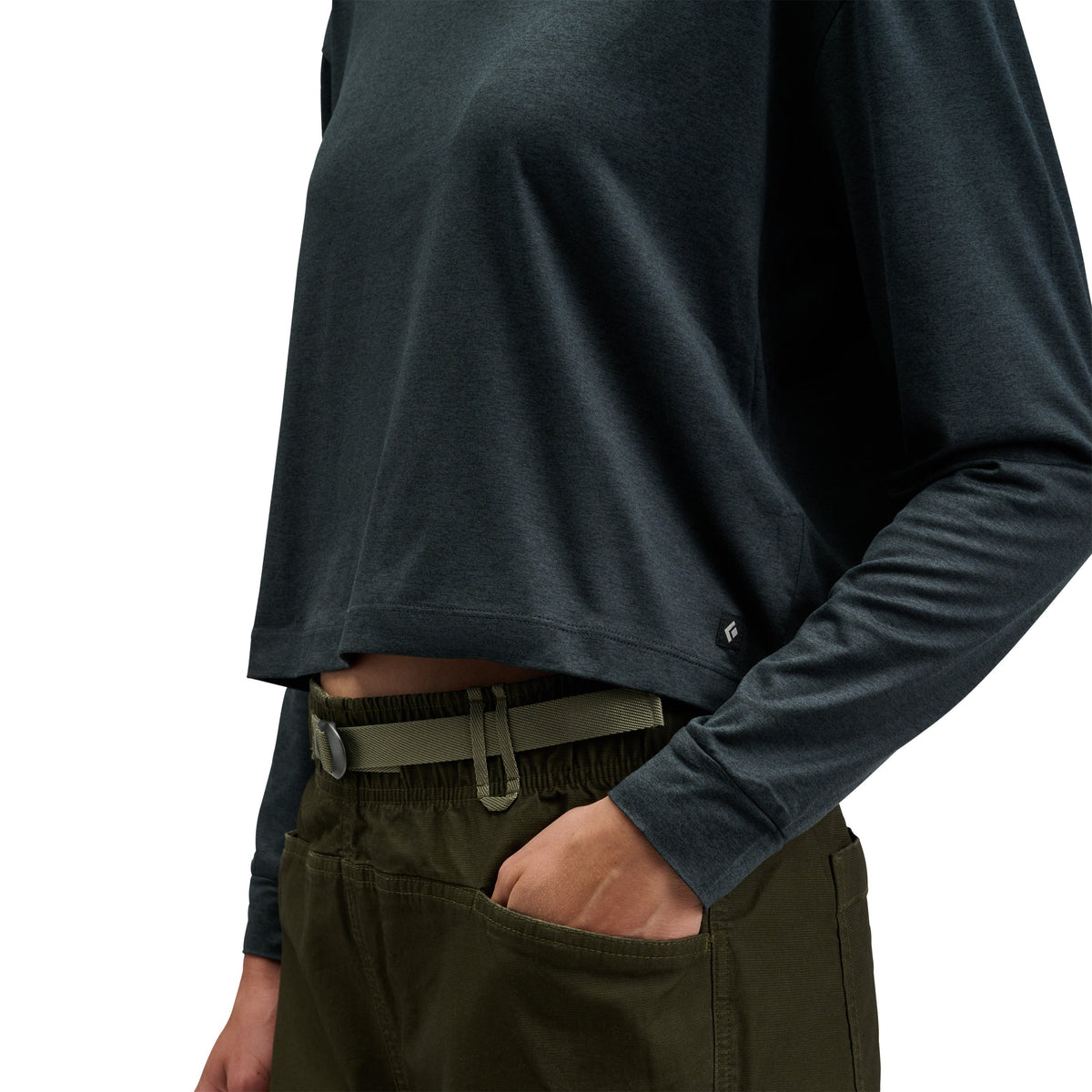 Women's Circuit Long Sleeve Tee | Black Diamond Essential