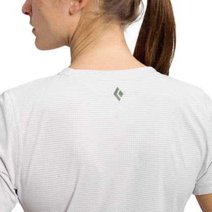 Women's Distance Short Sleeve Tech Tee | Black Diamond Signature