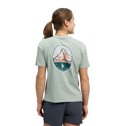 Women's Heritage Badge Short Sleeve Tee | Black Diamond Classic
