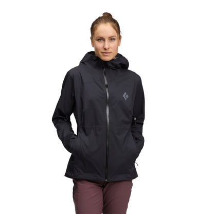 BD X AllTrails Women's Fineline Stretch Shell | Black Diamond Classic