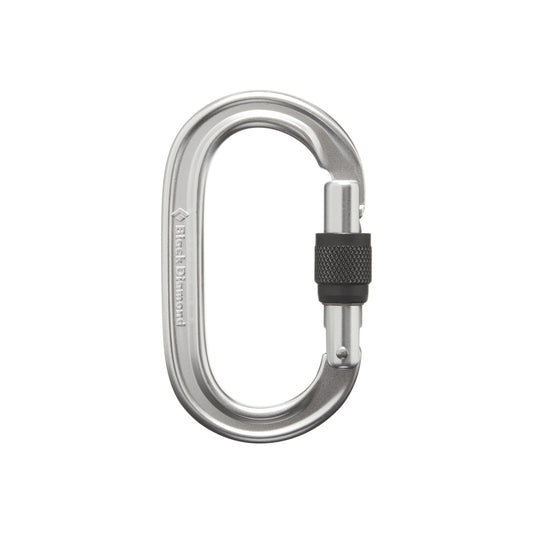Oval Keylock Screwgate Carabiner | Black Diamond Everyday