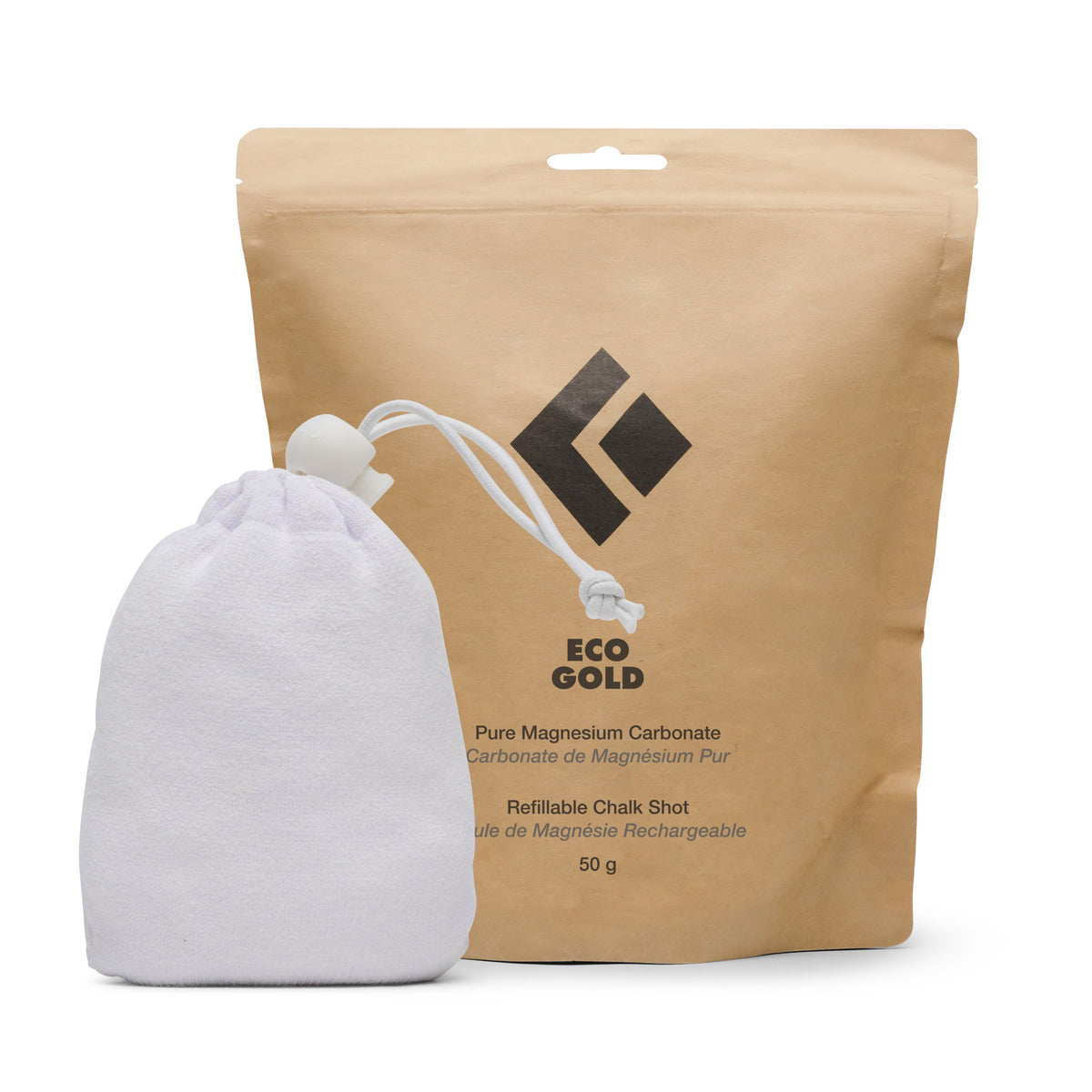 Eco Gold Refillable Chalk Shot | Black Diamond Everyday