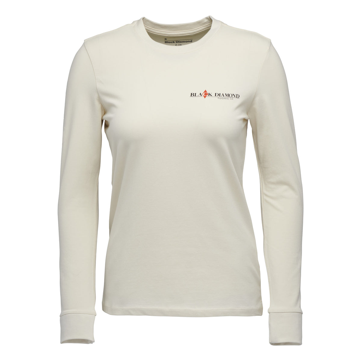 Women's Heritage Wordmark Long Sleeve Tee | Black Diamond Recommended